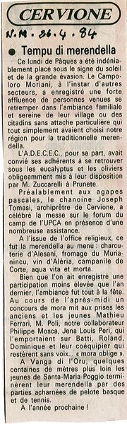 Merendella de l'ADECEC