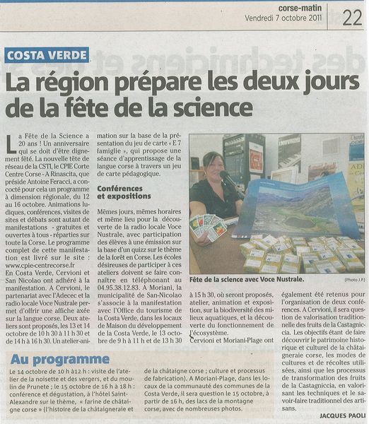 Fête de la science 1
