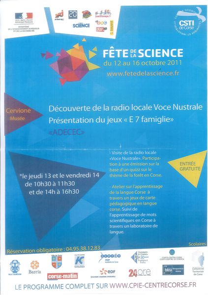 Fête de la science 2