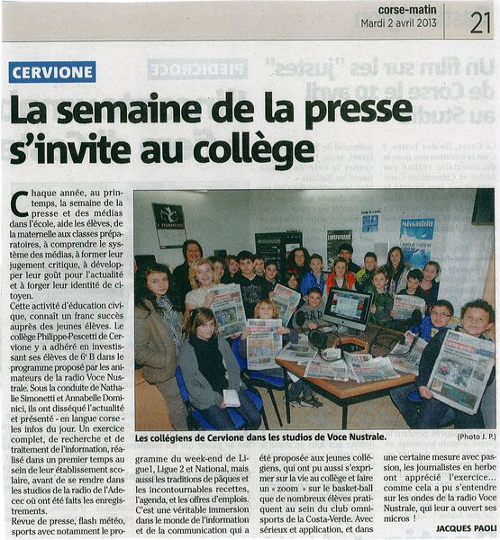 Semaine de la presse