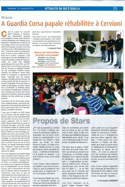 Guardia Corsa Papale 2