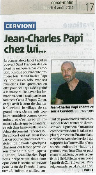 Jean-Charles Papi chez lui...