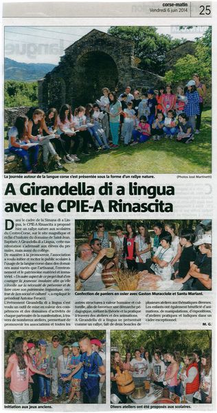 Simana di a lingua 1