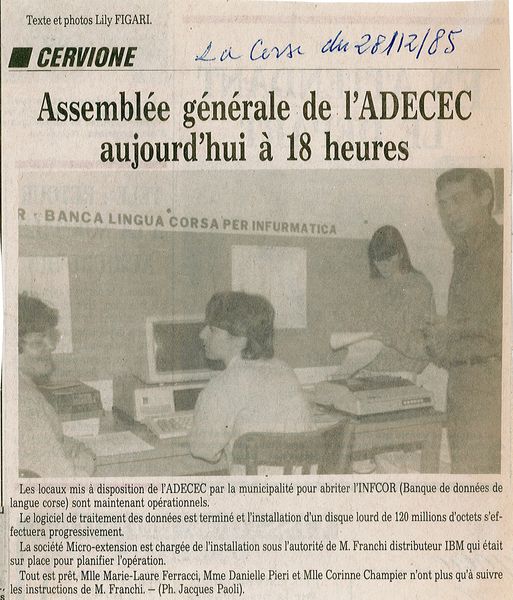 AG de l'ADECEC 2