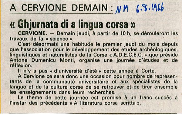 A literatura corsa scritta 1