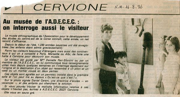 On interroge le visiteur
