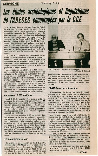 Encouragement de la CCE