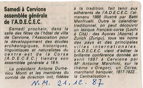 AG de l'ADECEC 1