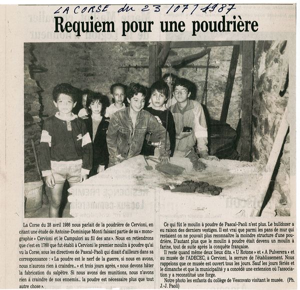 Requiem pour une poudrière