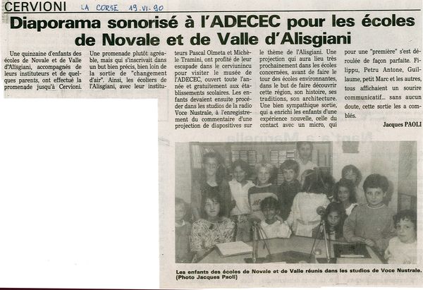 Ecole de novale radio