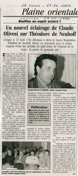 Claude Olivesi constitution du royaume de Théodore