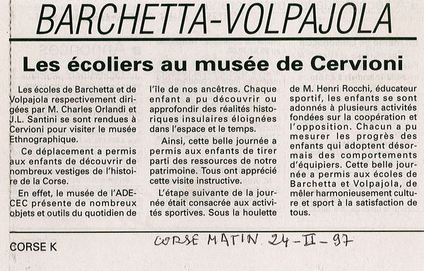 Ecoliers au musée