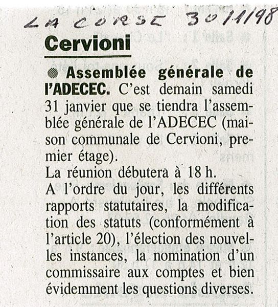 1998 AG de l'ADECEC 1