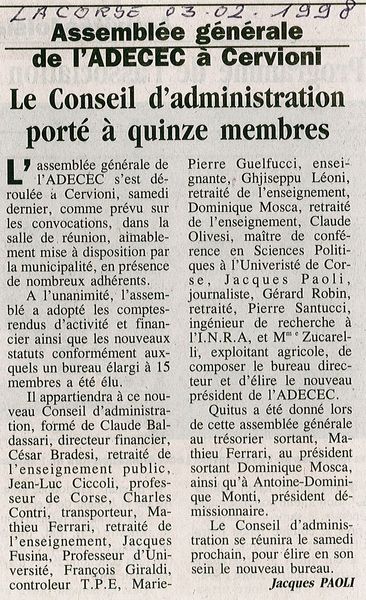 1998 AG de l'ADECEC 3