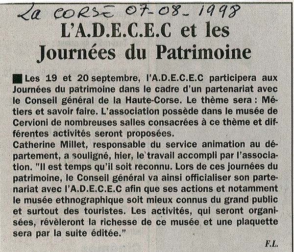 Journee du patrimoine 1