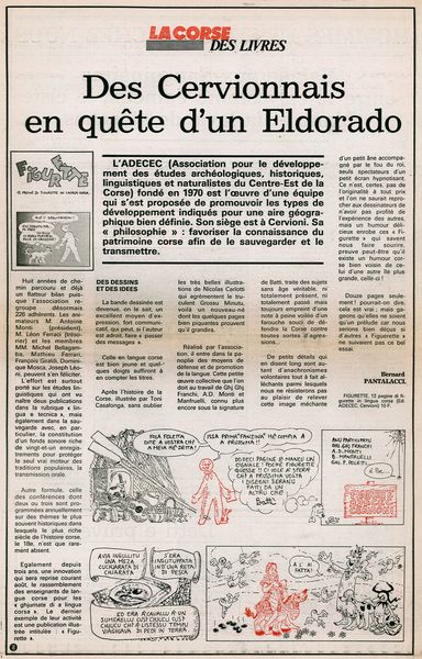 Des Cervionnais en quête d'un eldorado