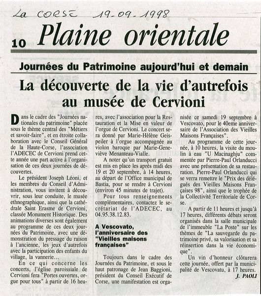 Journee du patrimoine 12