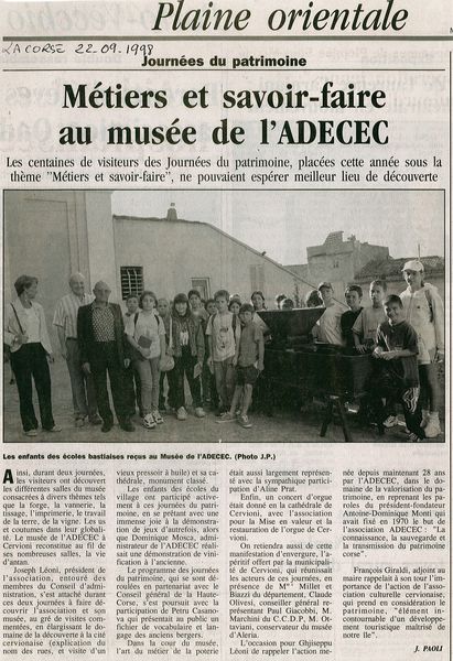 Journee du patrimoine 14