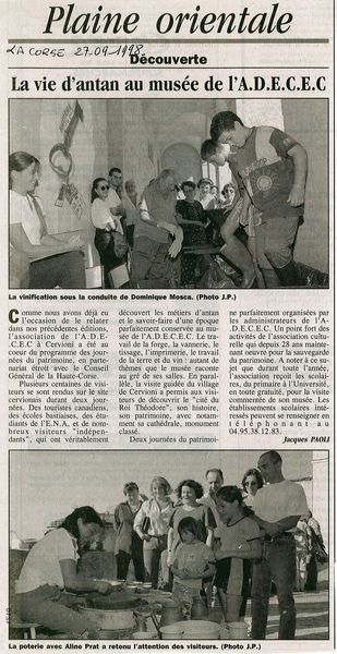 Journee du patrimoine 17