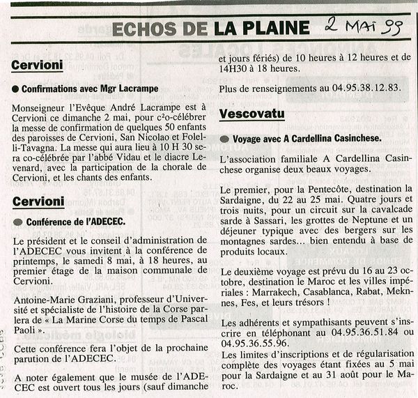Antoine-Marie Graziani la marine Corse au temps de