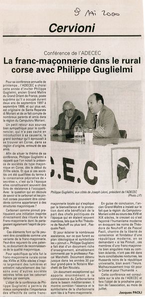 Philippe Gugliemi franc maçonnerie 2