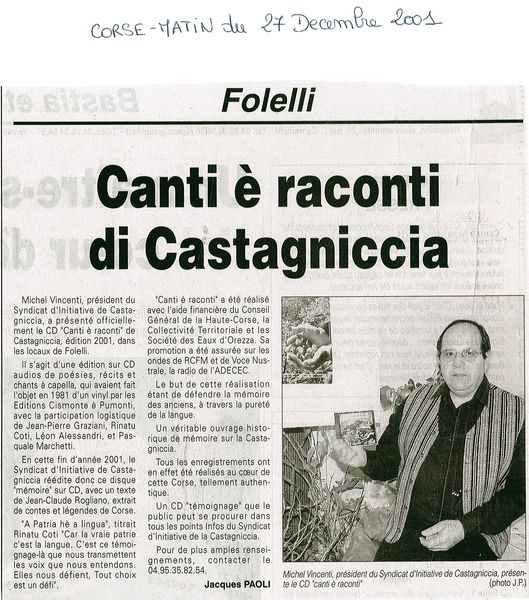 canti e raconti