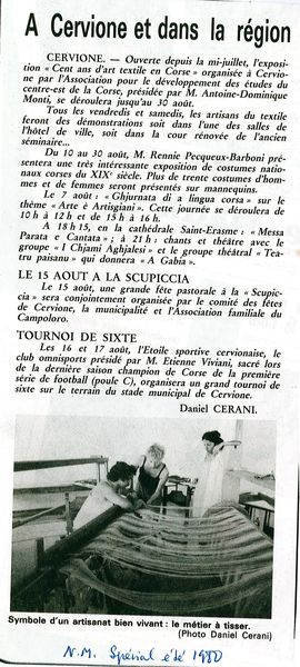 100 ans d'art textile en corse 2