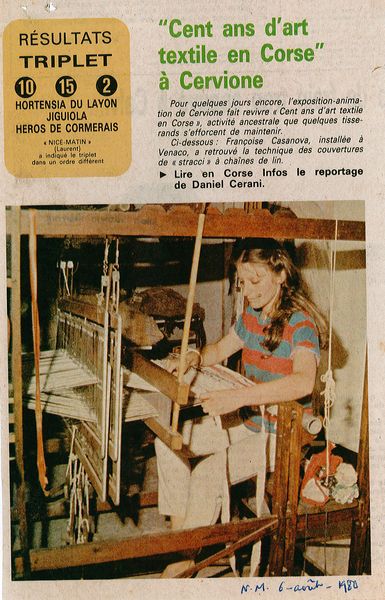 100 ans d'art textile en corse 4