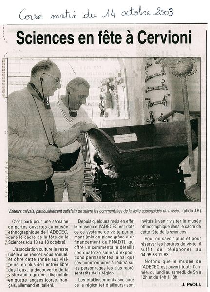 Fête de la science 2