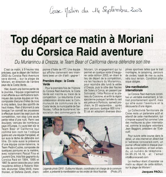 Corsica Raid aventure