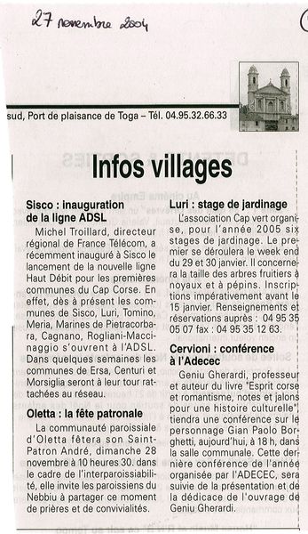 Geniu Gherardi, esprit corse 2