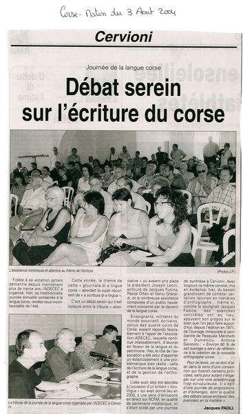 Scrittura di a lingua 1