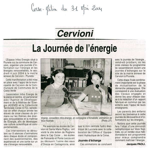 La journée de l'énergie