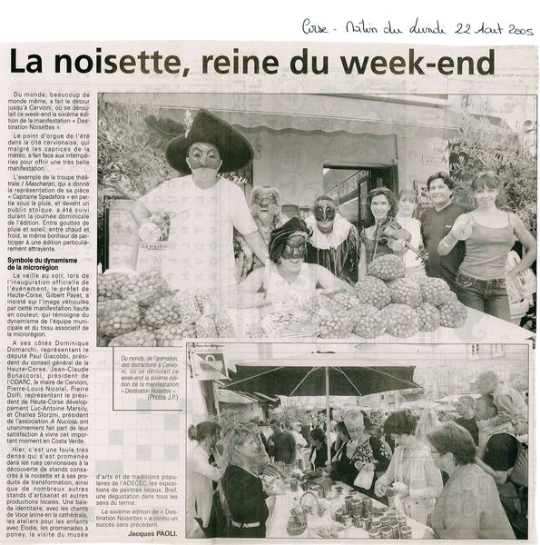 Destination noisette