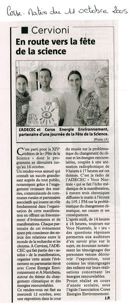 La fête de la science 1