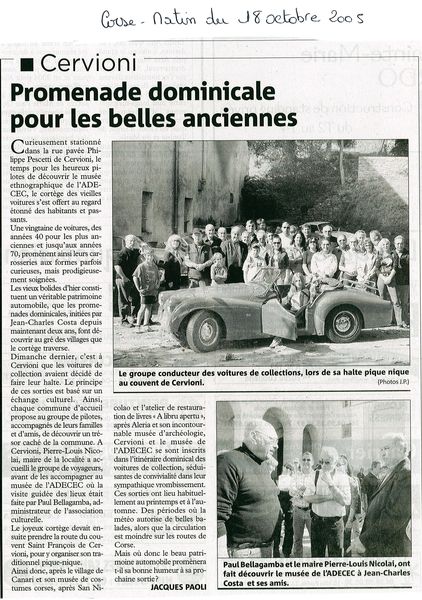 Promenade dominicale pour les belles anciennes