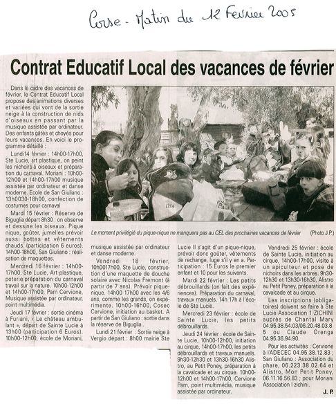 Contrat éducatif local 3