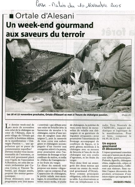 Châtaigne passion 3