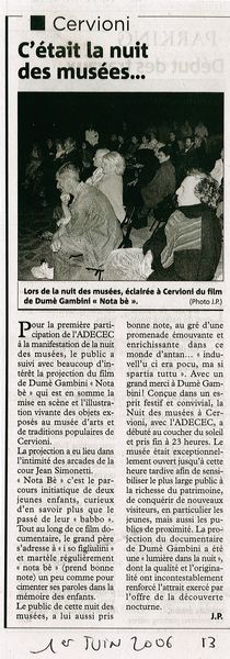 C'était la nuit des musées...