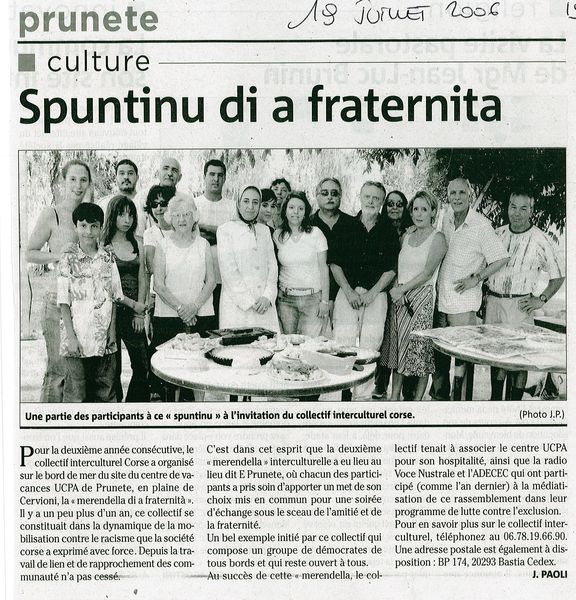 Spuntinu di a fraternita