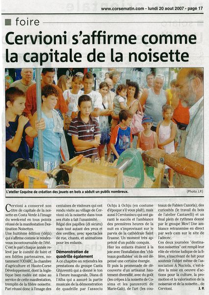 Destination noisette