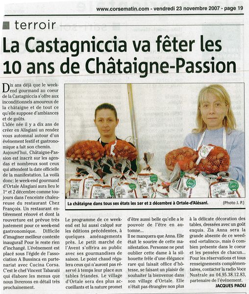 Châtaigne-Passion