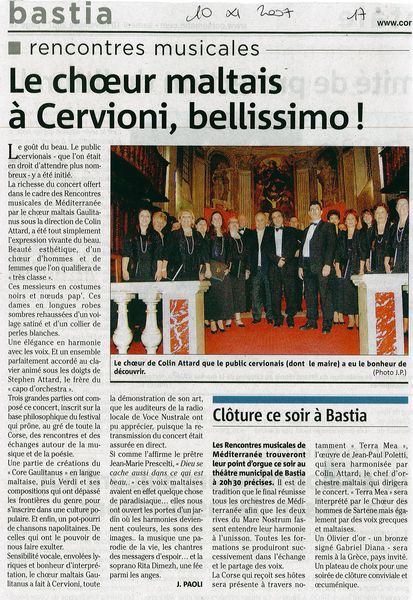 Musicales de méditérranée