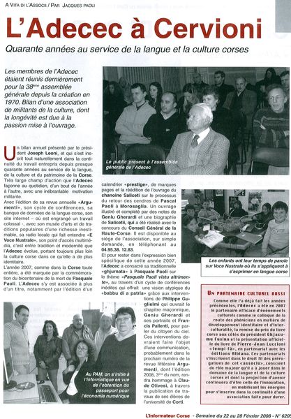 AG de l'ADECEC 2