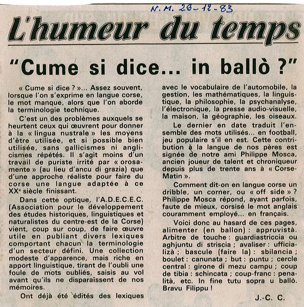 Lingua cume si dice in ballo