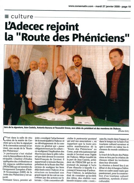 La route des phéniciens