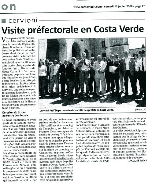 Visite préfectorale